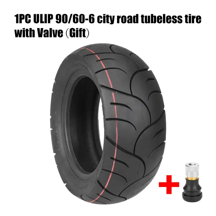 ULIP 90/60-6 pneu Tubeless pour Scooter électrique 11 pouces ville route pneu sous vide police et ro