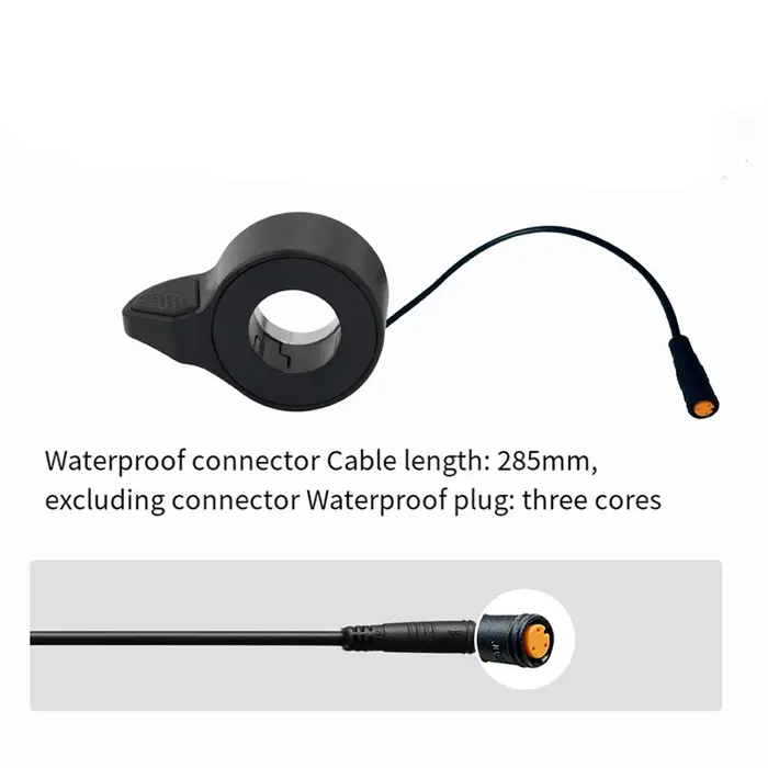 Accélérateur à pouce pour vélo électrique 36/48V/52V/60V pour BBS01 BBS02