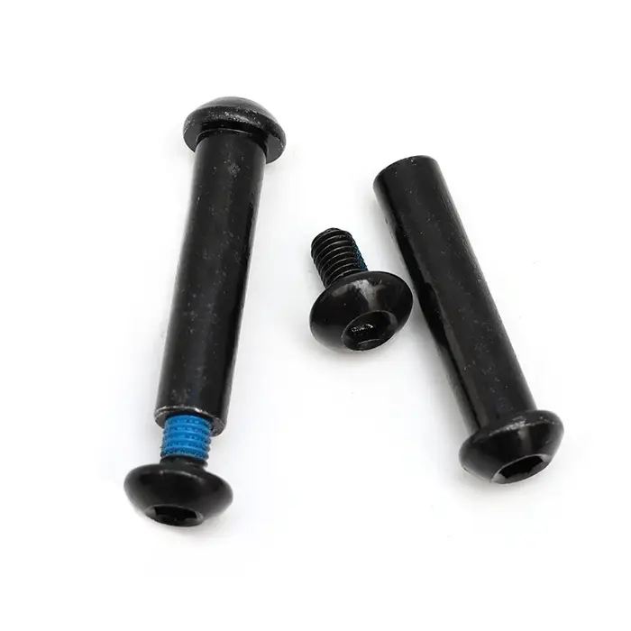 Vis de verrouillage en acier pour base pliable scooter électrique Ninebot MAX G30 G30D G30LP pièces de rechange robustes blanches ou jaunes
