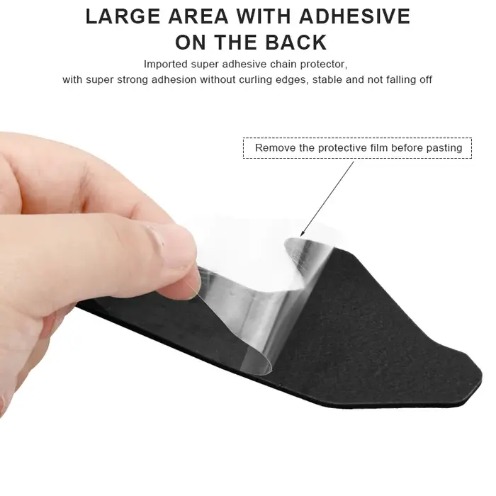 Autocollants de cadre de vélo en silicone 3D