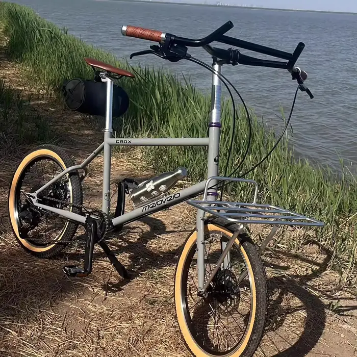 Support à pizza avant de vélo 35x27cm
