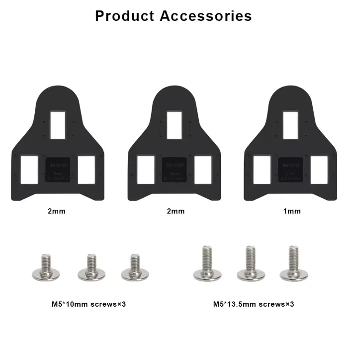 Cales de pédale de verrouillage de vélo de route SH20 SPD-SL, auto-verrouillage réglable pour KEO 1/