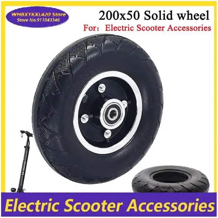 Ou Speedway Mini 4 Pro pneu de roue solide Scooter électrique Ruima PRO 200X50 accessoires de remplacement Non pneumatiques