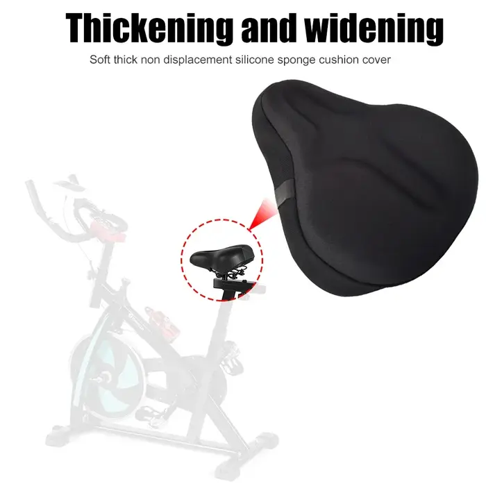 Housse de coussin en Gel doux et épais pour selle de vélo électrique