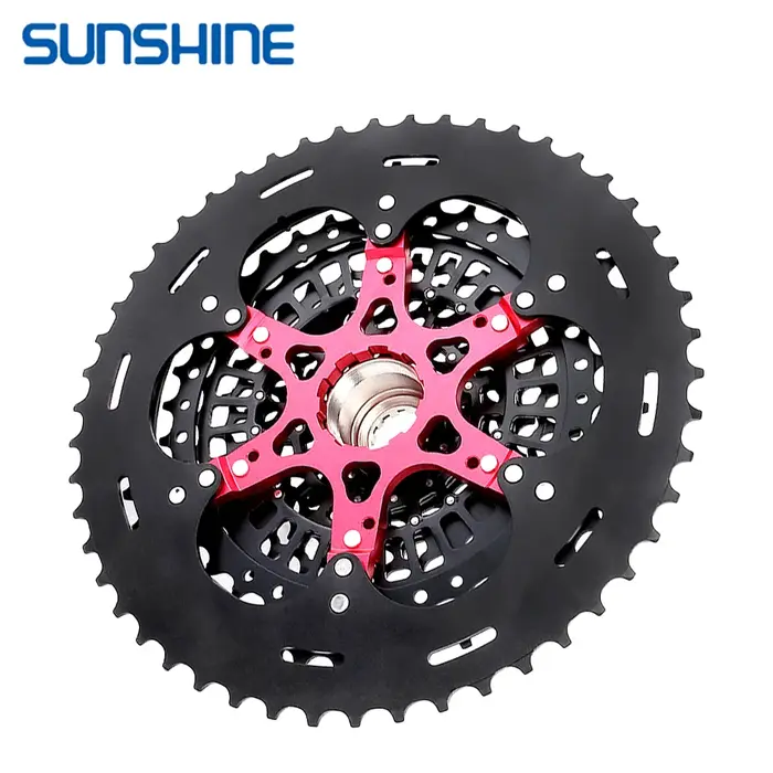 SUNSHINE XD Structure vélo Cassette 12 vitesses 9T-50T noir VTT roue libre 12V pour Sram XD
