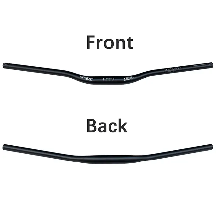 Guidon de vélo VTT, accessoires de guidon de vélo en alliage d'aluminium