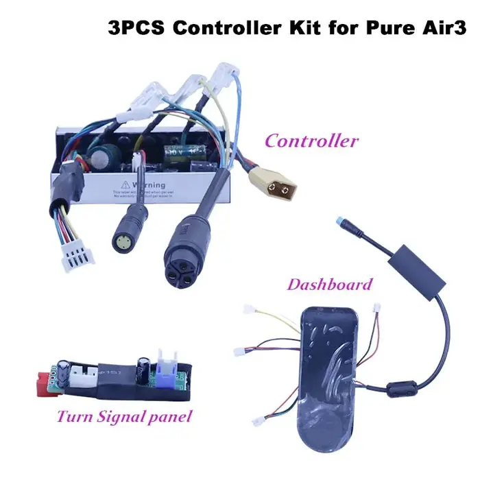 Kit de contrôleur pour trottinette électrique Pure Advance/Air3/Air4 de 10 pouces - Moteur auto-appr