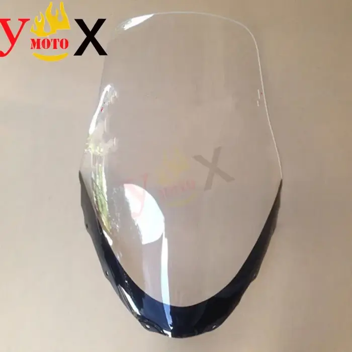 Déflecteur de pare-brise transparent pour moto et Scooter, flux d'air pour Suzuki Skywave Burgman AN