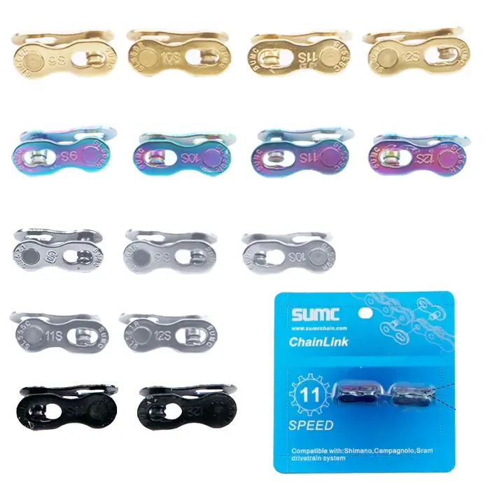 Chaîne de vélo SUMC à maillons rapides 12V