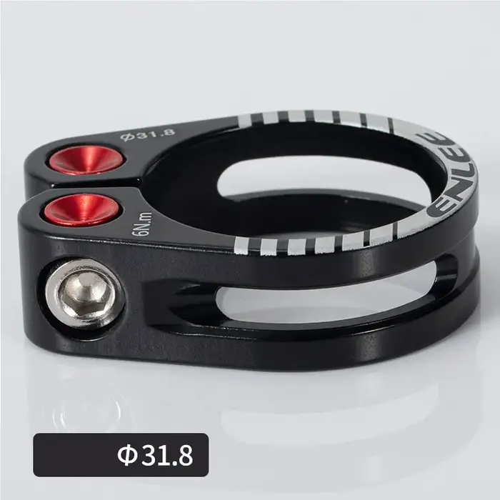ENLEE 31.8/34.9mm alliage vélo siège pince en aluminium à dégagement rapide montagne vtt BMX vélo de