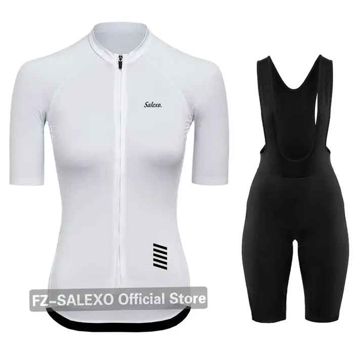Maillot de cyclisme rose pour femmes