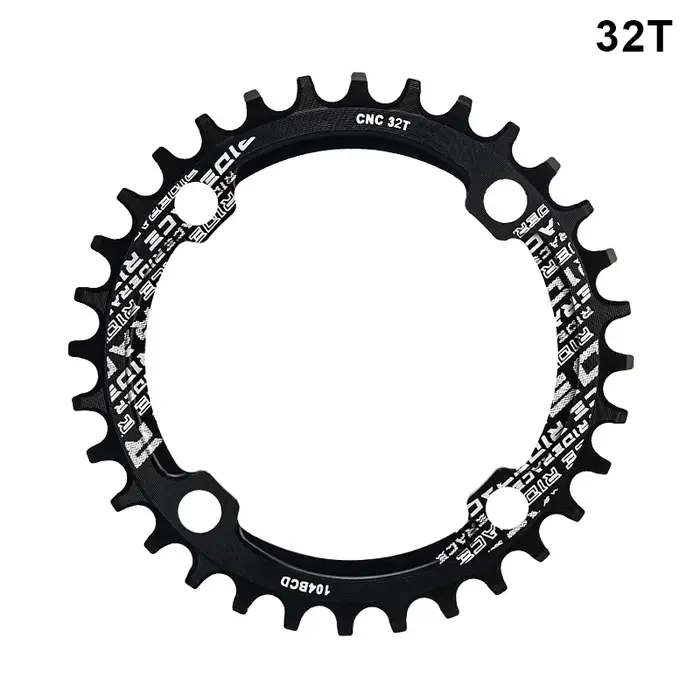 RIDERACE-Plateau de manivelle de vélo, pédalier de vélo de montagne, plaque unique, commencerBCD, fo