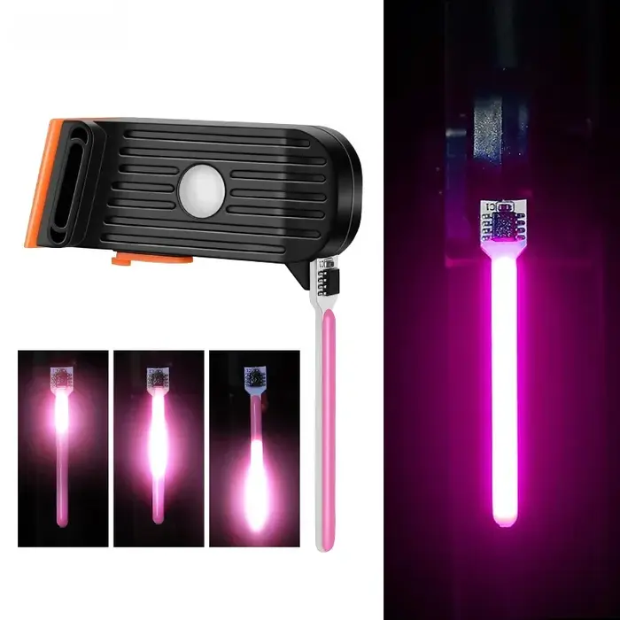 Feux arrière de vélo lampe à eau courante Rechargeable