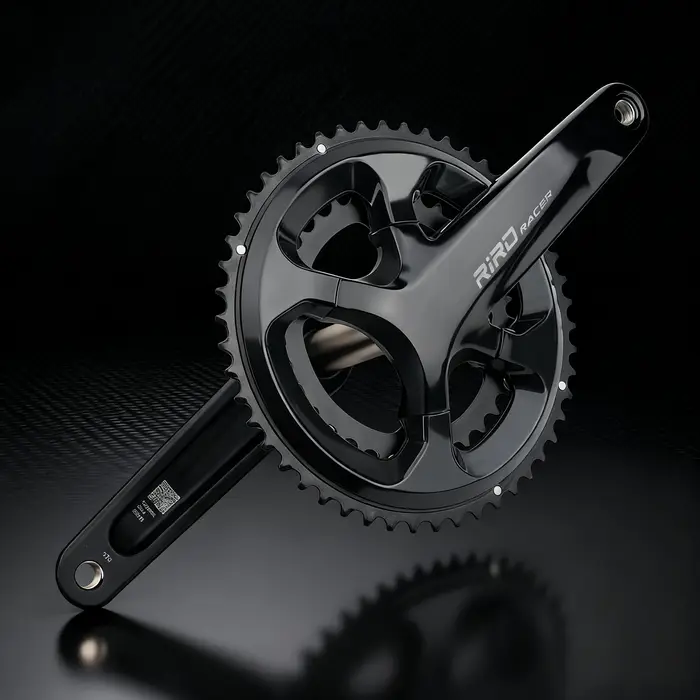 RIRO RACER R9 pédalier de vélo de route Hollowtech conception intégrée 170mm 110BCD 34-50T/39-53T doubles plateaux pour des rigides supérieures
