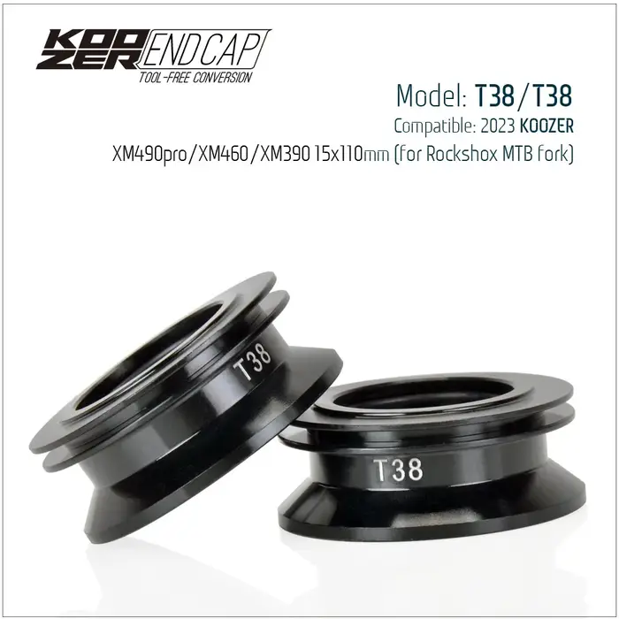 Koozer fourche de vélo 15x110mm moyeux Boost convertit pour fourche Rockshox vélo accessoires de cyc