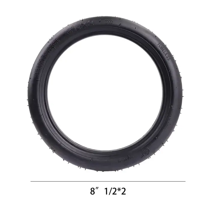 Pneu de remplacement avant et arrière pour Scooter électrique, 8 1/2x2, chambres à air gonflables de 8.5 pouces, pneus extérieurs en caoutchouc pour Xiaomi M365/PRO 1S