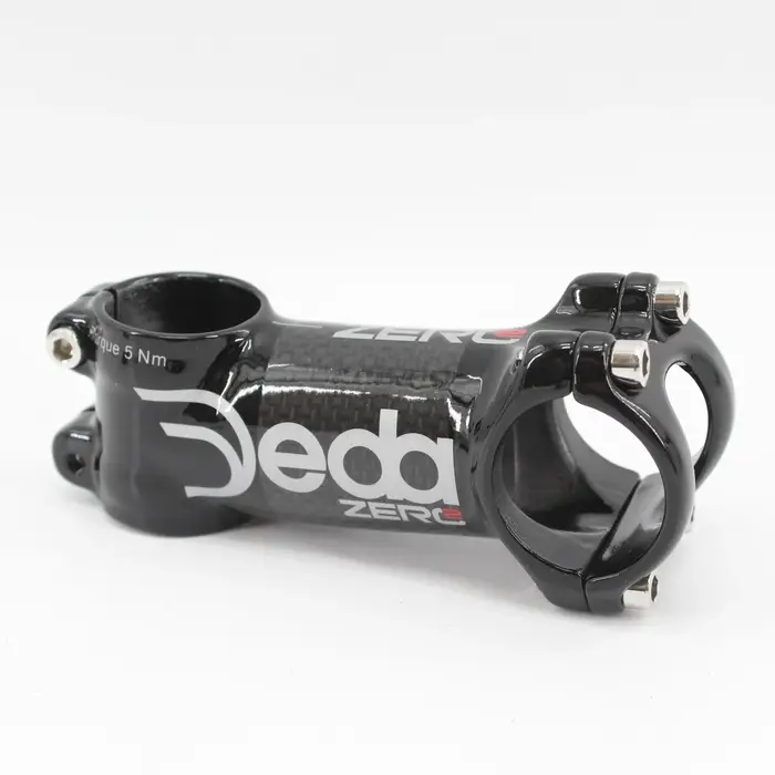 Tout nouveau JEDA argent route carbone tige de vélo en alliage 31.8*60-120mm 6 17 degrés Angle VTT t