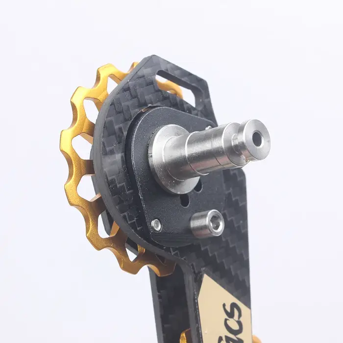 RACEWORK 18T vélo de route dérailleur arrière en Fiber de carbone roulement en céramique poulie roue de guidage arc-en-ciel pour SHIMANO R7000 R8000/8050/9100