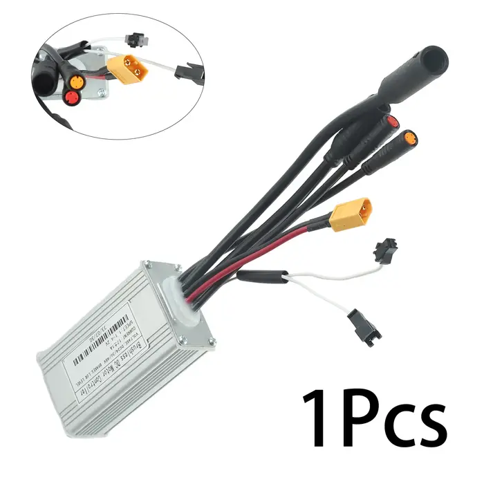 Kit de contrôleur de vélo électrique 24V/36V/48V-17A, étanche pour 250W/350W avec Hall sans Hall, mo