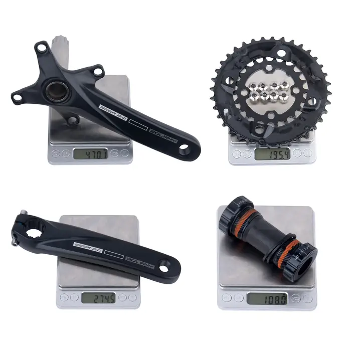 Bolany-Pédalier de vélo à manivelle creuse, plateau intégré, plateau VTT, commencerBCD, 36T, 22-36T,
