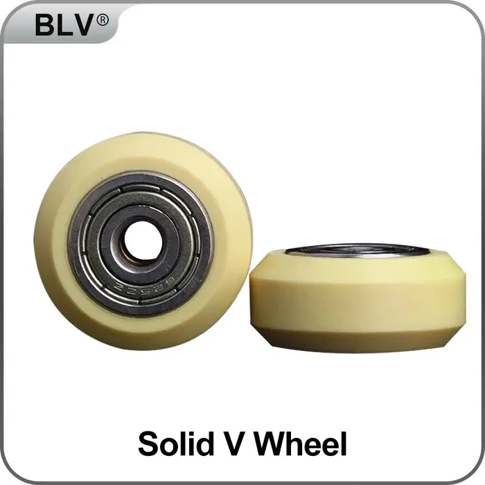 BLV ®   Roue en V solide auto-lubrifiante renforcée en Kevlar, résistante à l'usure, pour Voron Prusa MK3S Ender 3 CR-10