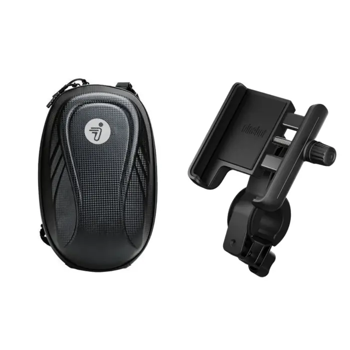 Ninebot Segway-Sac avant étanche à la pluie et support de téléphone pour scooter électrique