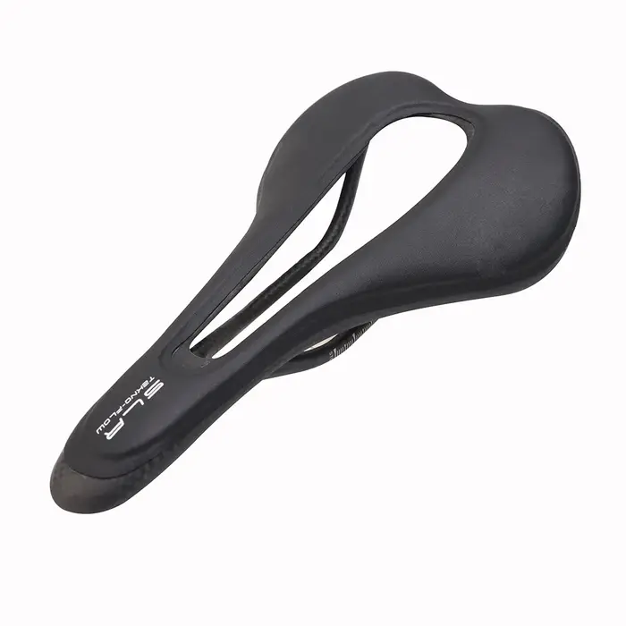 Selle de vélo de course ultralégère en fibre de carbone