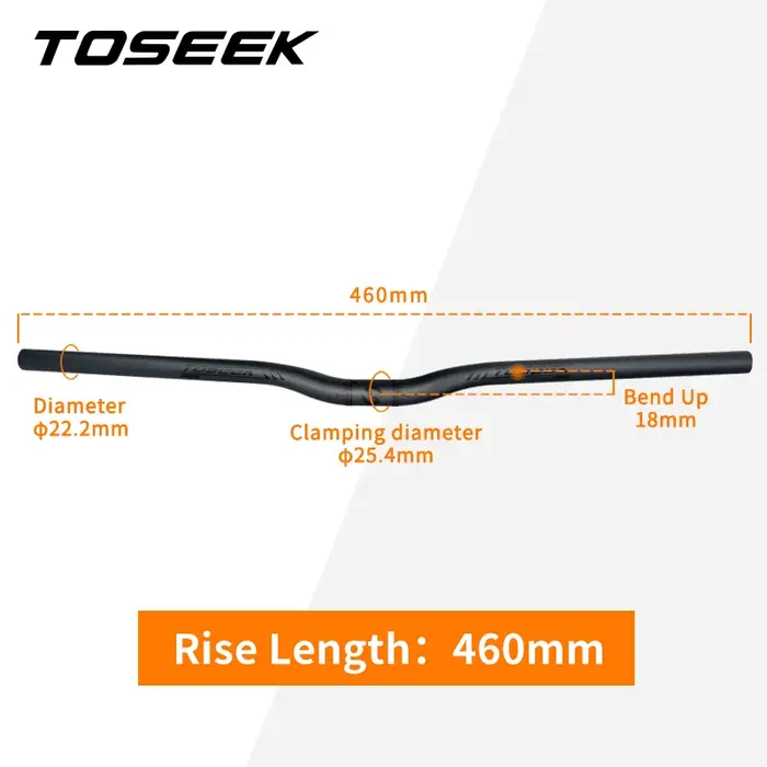 TOSEtransmith-Guidon de vélo entièrement en carbone