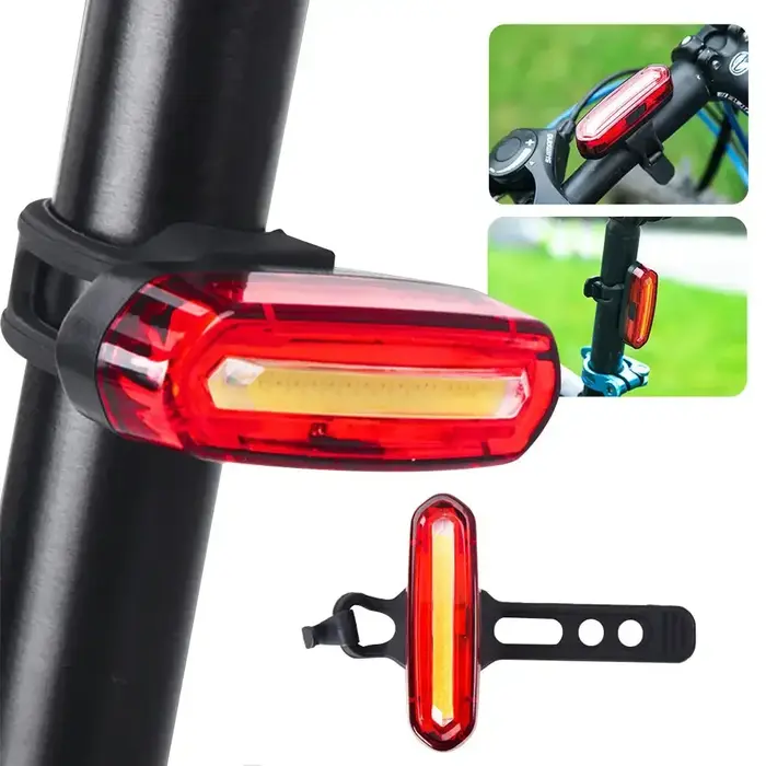 Enquêter arrière de vélo rouge aste USB