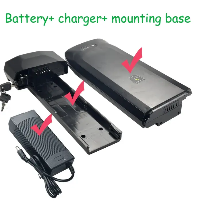 Batterie de vélo Toplife, 36V, 13Ah, 15Ah, 17,5 Ah, E4300, E4400, E4600, E8000
