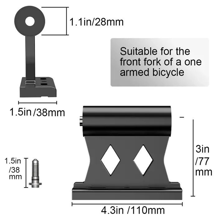 ALLTOO Support de vélo pour toit