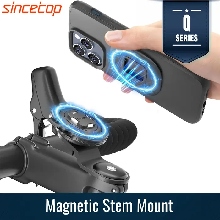 Support de téléphone magnétique pour vélo