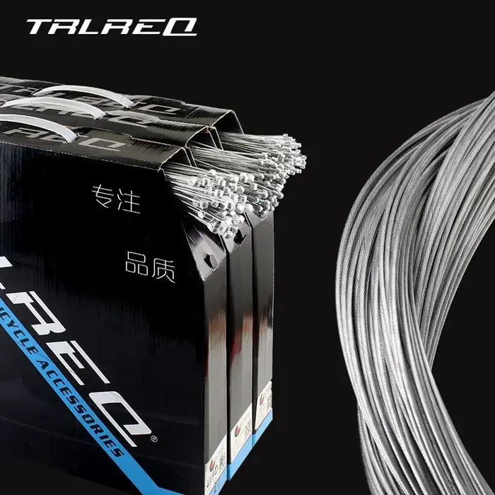 Ligne de frein de vélo vtt en acier inoxydable, 1.1M/1.55M/1.7M/2.1M, levier de vitesse, câble de fr
