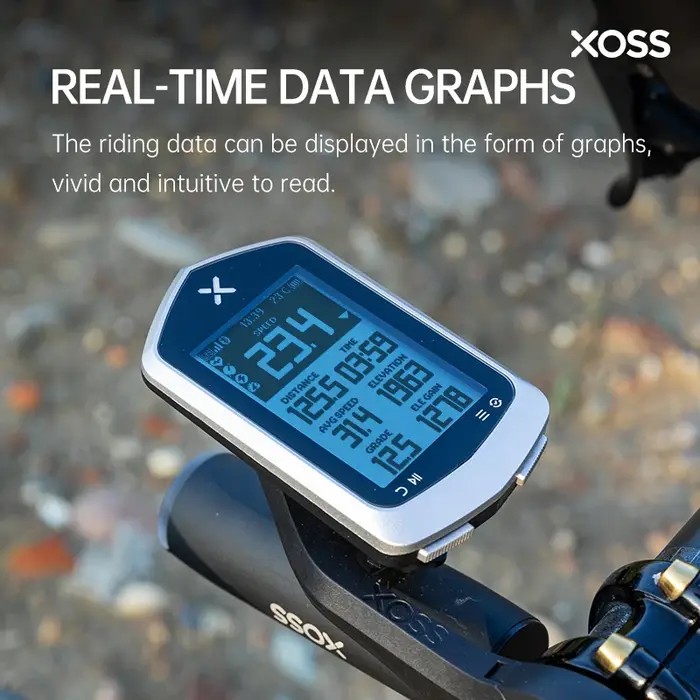 XOSS NAV Plus/NAV ordinateur de vélo sans fil cyclisme GPS compteur de vitesse carte Navigation étanche Bluetooth ANT +