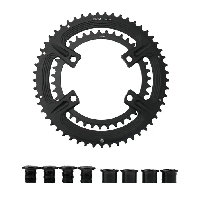 RIRO Road Bike 4 Boulons 110BCD Plateau 105 FC-R7000/corde TEGRA FC-R8000 / DURA-ACE FC-R9100 asymétrique 50-34T 52-36T 53-39T