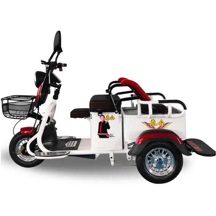 Tricycle électrique Cargo puissant pour adulte