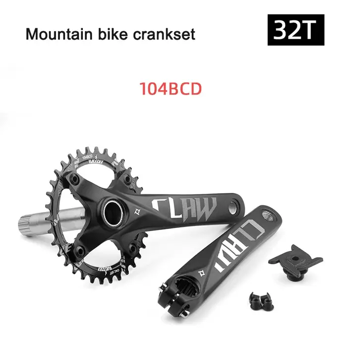 PROWHEEL vélo de route pédalier creux intégré pédalier 104 BCD disque 32T 38T 42T 52T vélo de route
