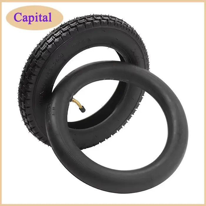 Pneu extérieur gonflable de 12 pouces 12 1/2x2 1/4 62-203 pour de nombreux scooters électriques à gaz e-bike