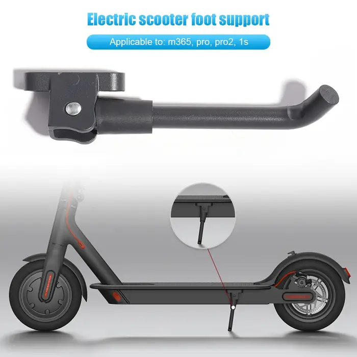 Support de pied pour trottinette électrique avec couvercles et vis pour M365