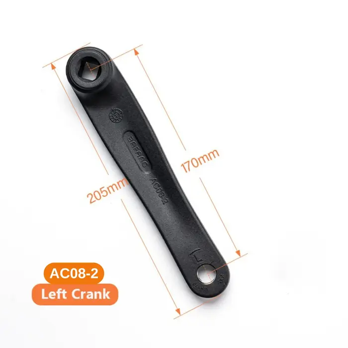 BAFANG-Bras de manivelle pour vélo électrique BBS BBSHD, kit de conversion de moteur à entraînement 