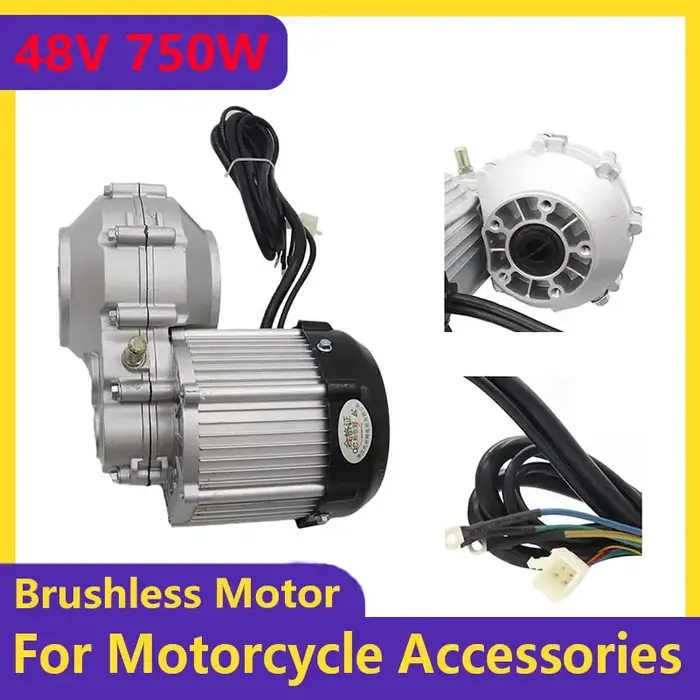 Moteur sans balais pour scooter électrique, accessoires de vélo électrique, 48V, 750W DC, Sochi