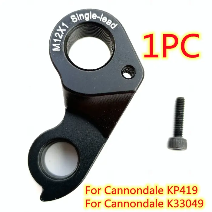 Patte de Dérailleur en Macétone pour Vélo, 1 Pièce, pour lightGrid Cannondale KP419 K33049 K33009 Sy