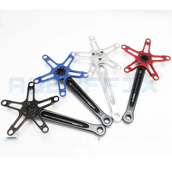 Aceoffix 130BCD pédalier rétro vélo ultraléger 14 16 20 pouces manivelle