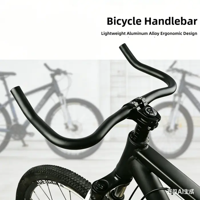 Guidon de vélo 25.4/31.8x370/390/400mm en alliage d'aluminium