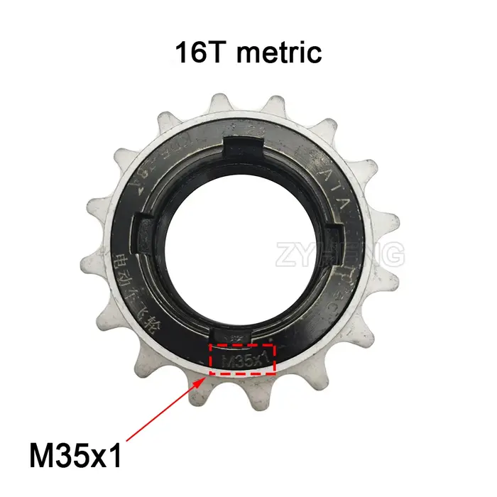 Roue libre Fixie pour vélo BMX, roue d'inertie à vitesse unique, pignon arrière, pièces de rechange 