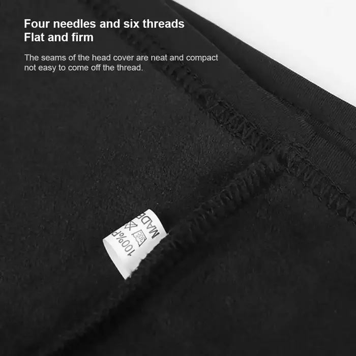 Cagoule d'hiver pour moto, vélo, cyclisme, fond de fond, anti-poussière, masque de Protection chaud et respirant