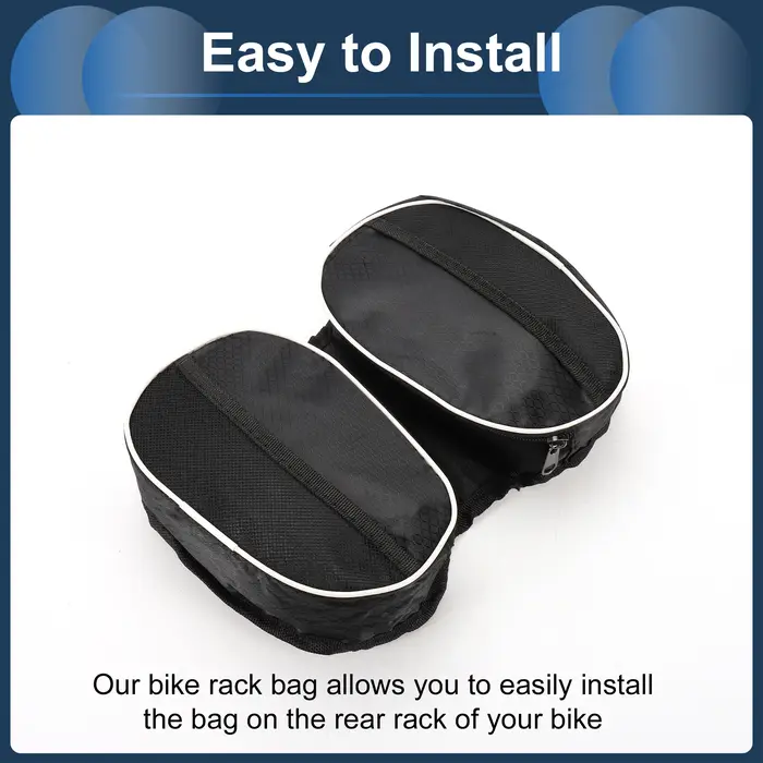 X Autohaux-Sac imperméable en PVC pour cadre de vélo