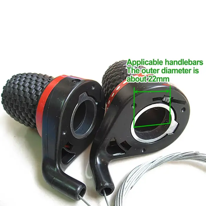 1 paire de poignées de dérailleur pour Transmission de vélo
