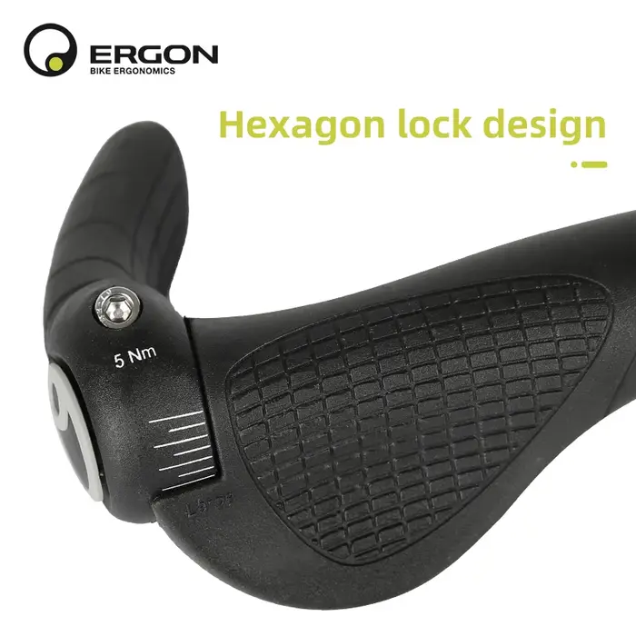ERGON poignées de guidon de VTT GP1 GP3 GP5 pince de montage d'extrémité de barre de vélo poignée ergonomie