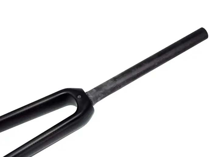 650C course vélo de route brillant mat 3K UD fourche entièrement en Fiber de carbone piste